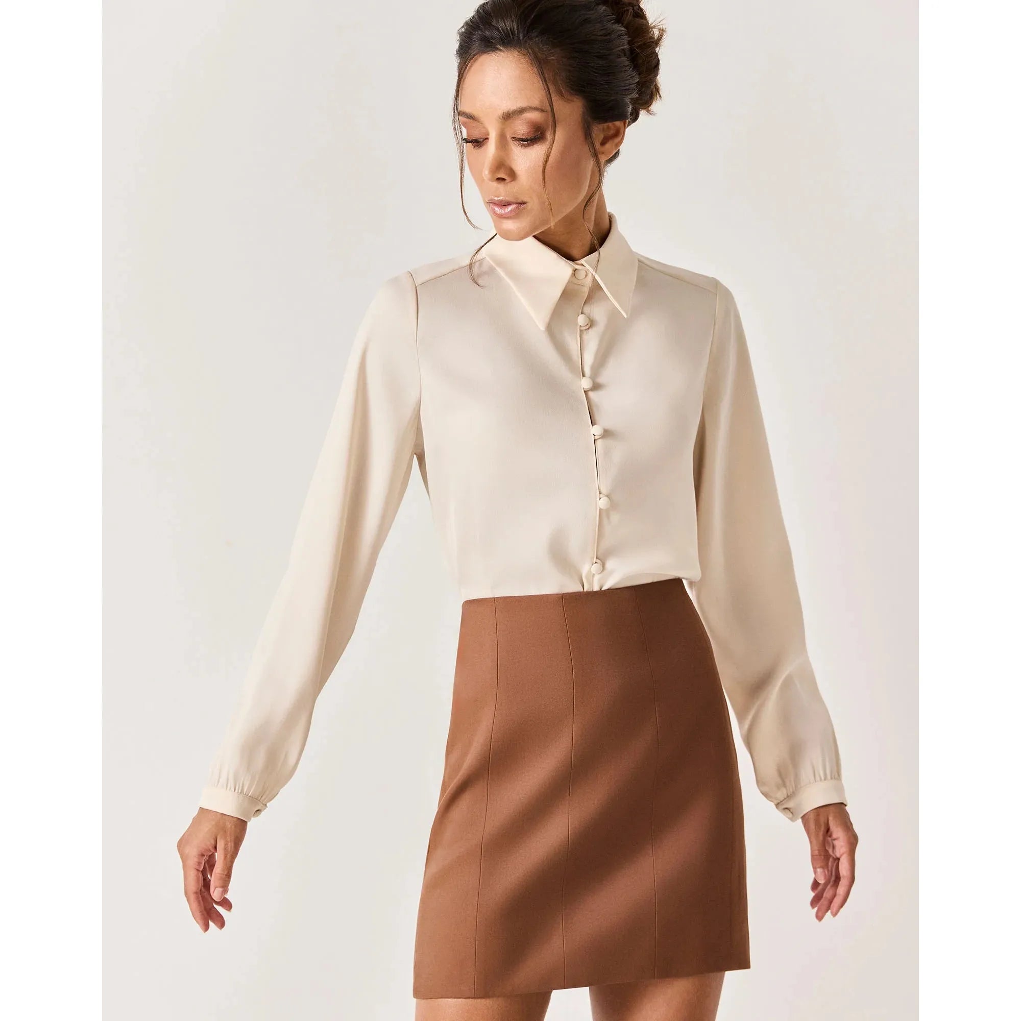 HL PEROLA SLIM BLOUSE