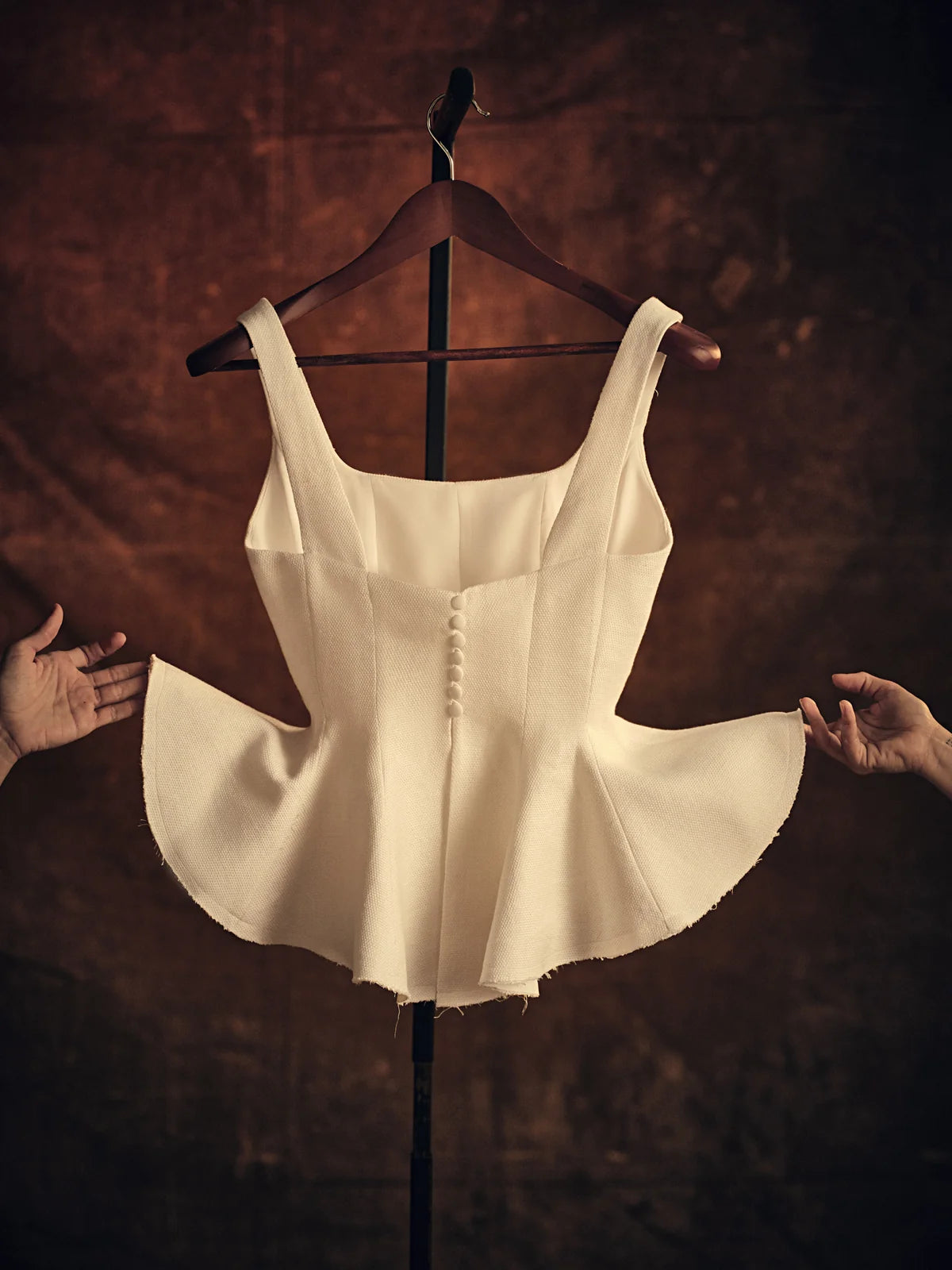HL ATELIE SILHOUETTE BLOUSE - WHITE