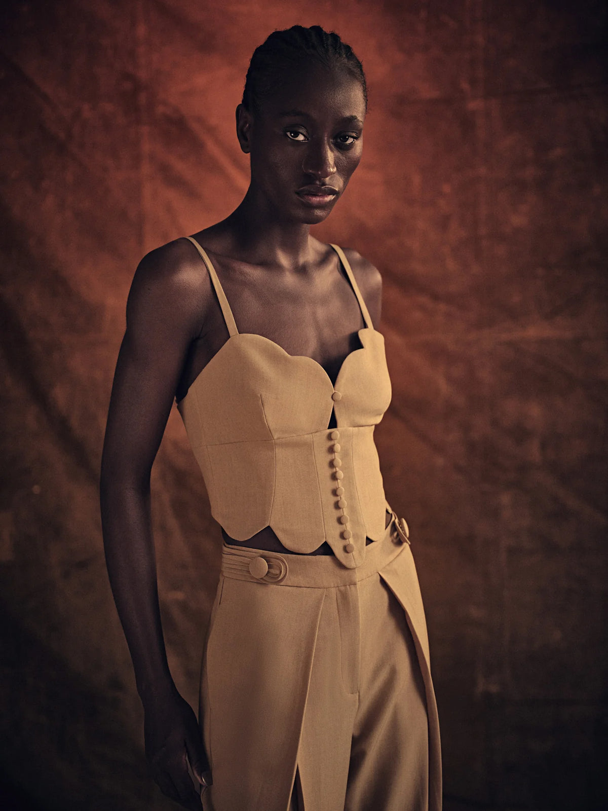 HL CORSET MOLDURA ATELIE - BEIGE