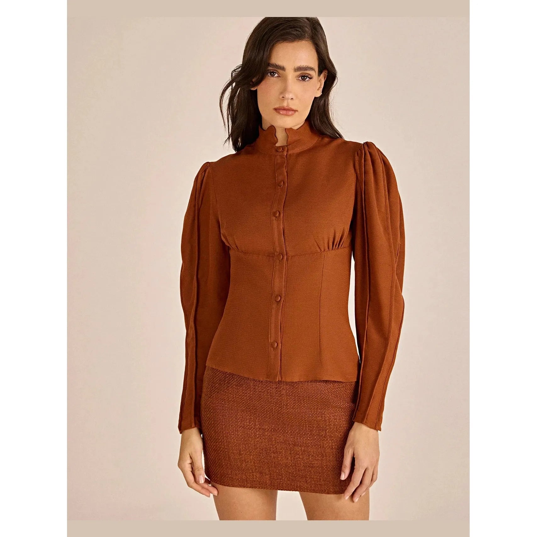 HL CAJU BLOUSE TERRA