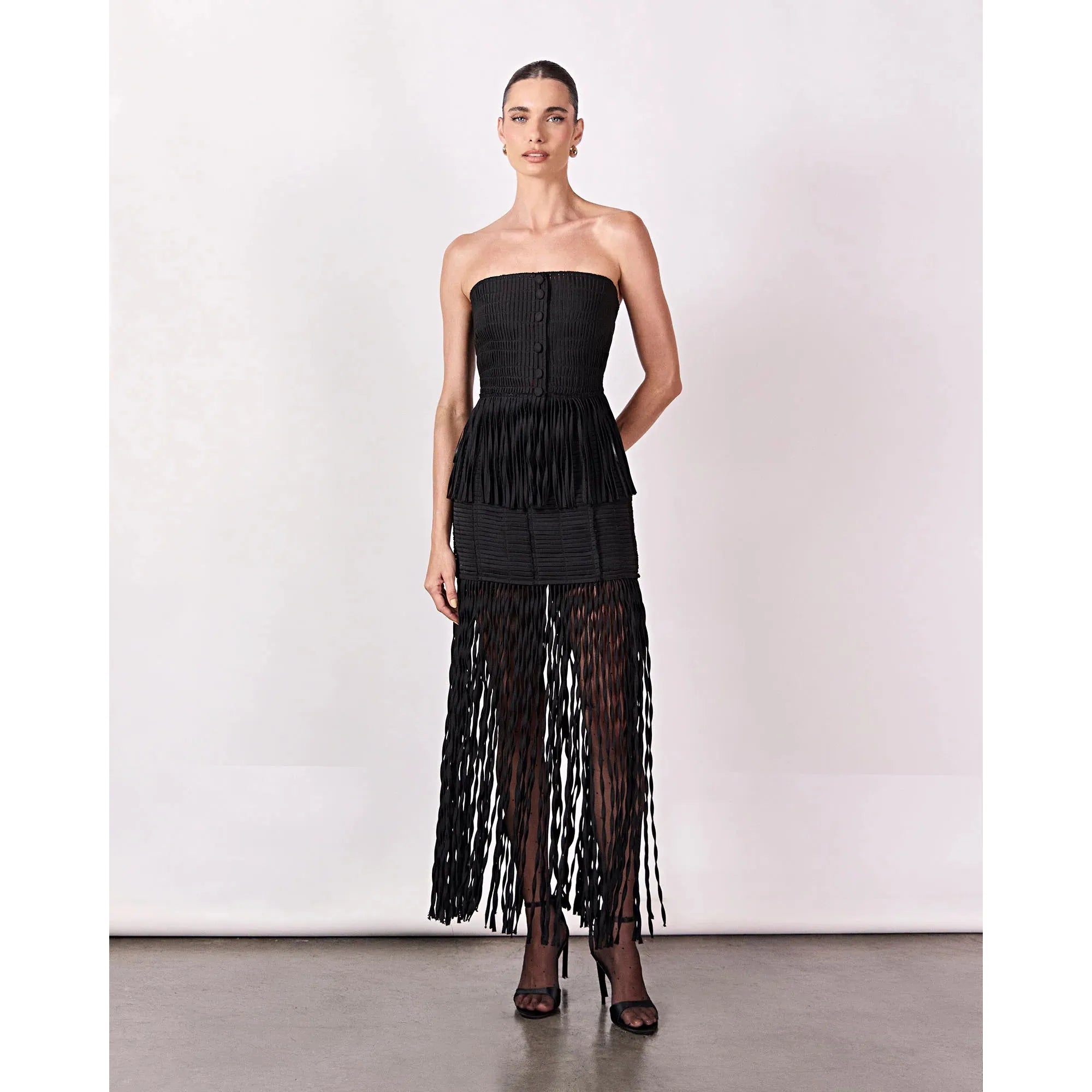 HL TRAMA CIPO SKIRT | BLACK