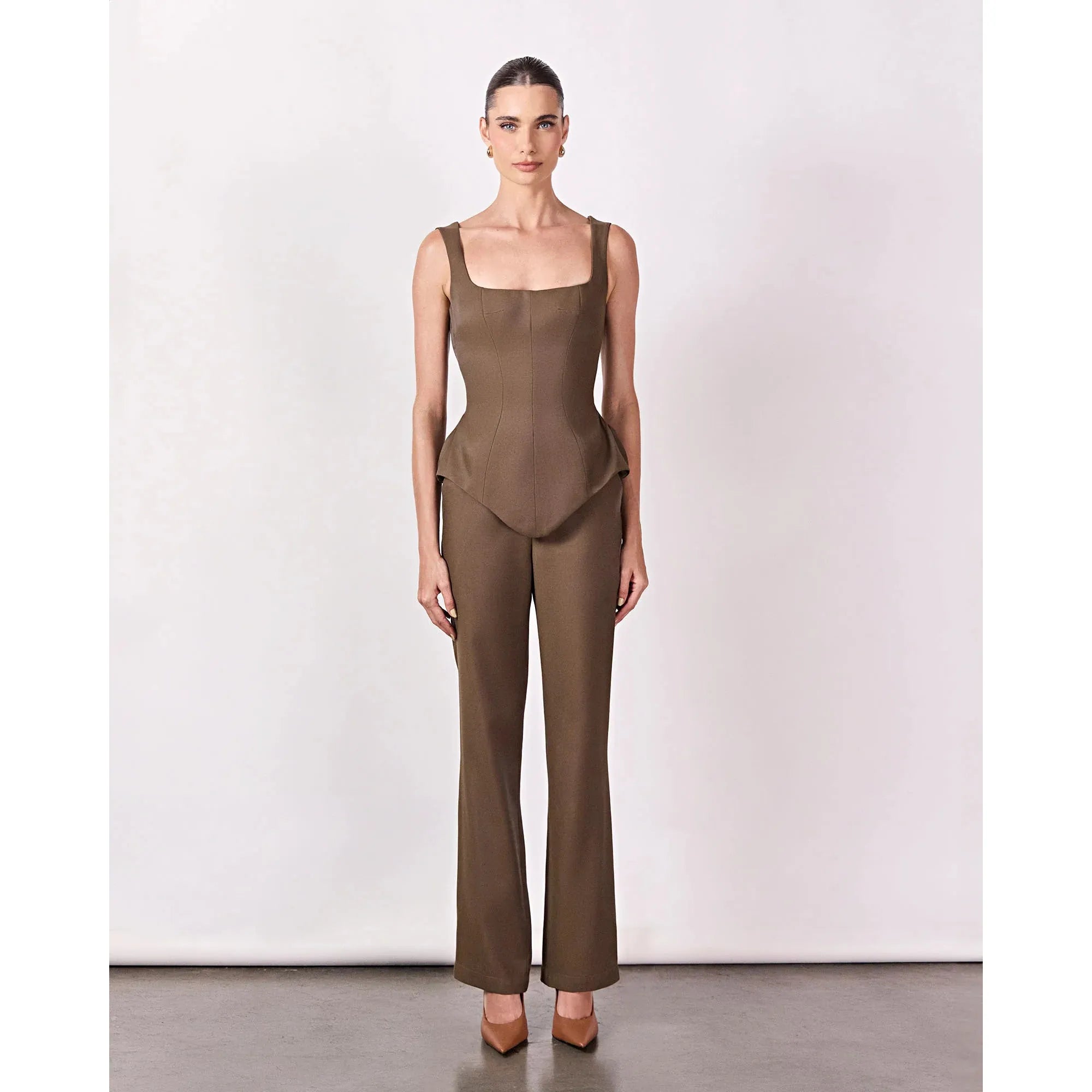 HL PEPLUM BLOUSE