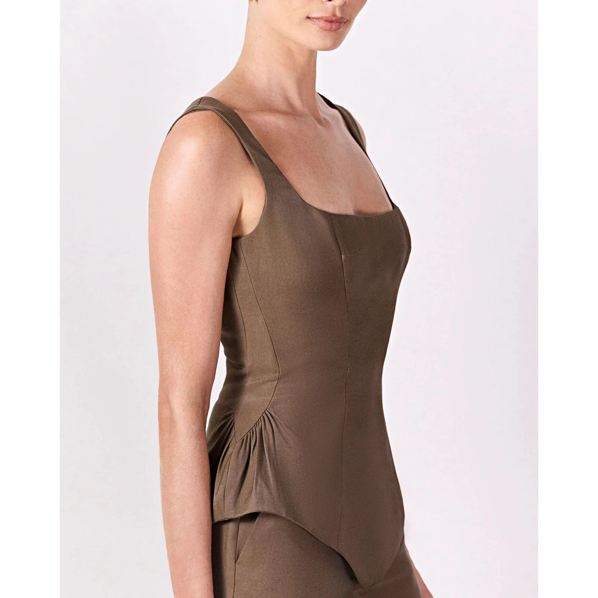 HL PEPLUM BLOUSE
