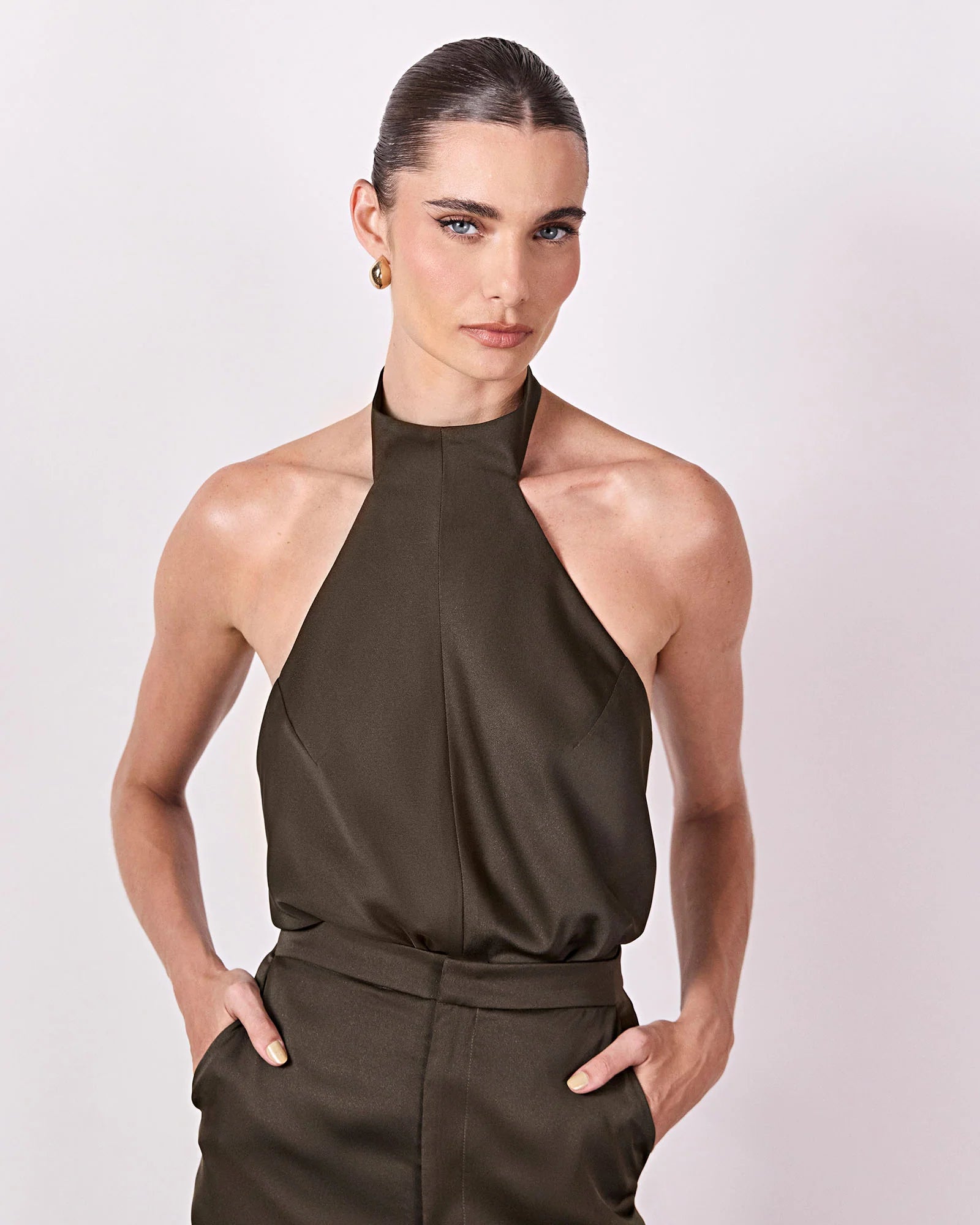 HL LAMPARINA BLOUSE - GREEN