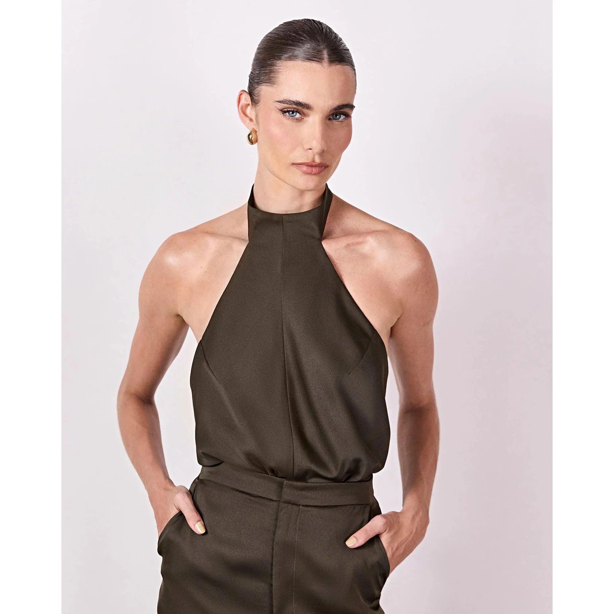 HL LAMPARINA BLOUSE - GREEN