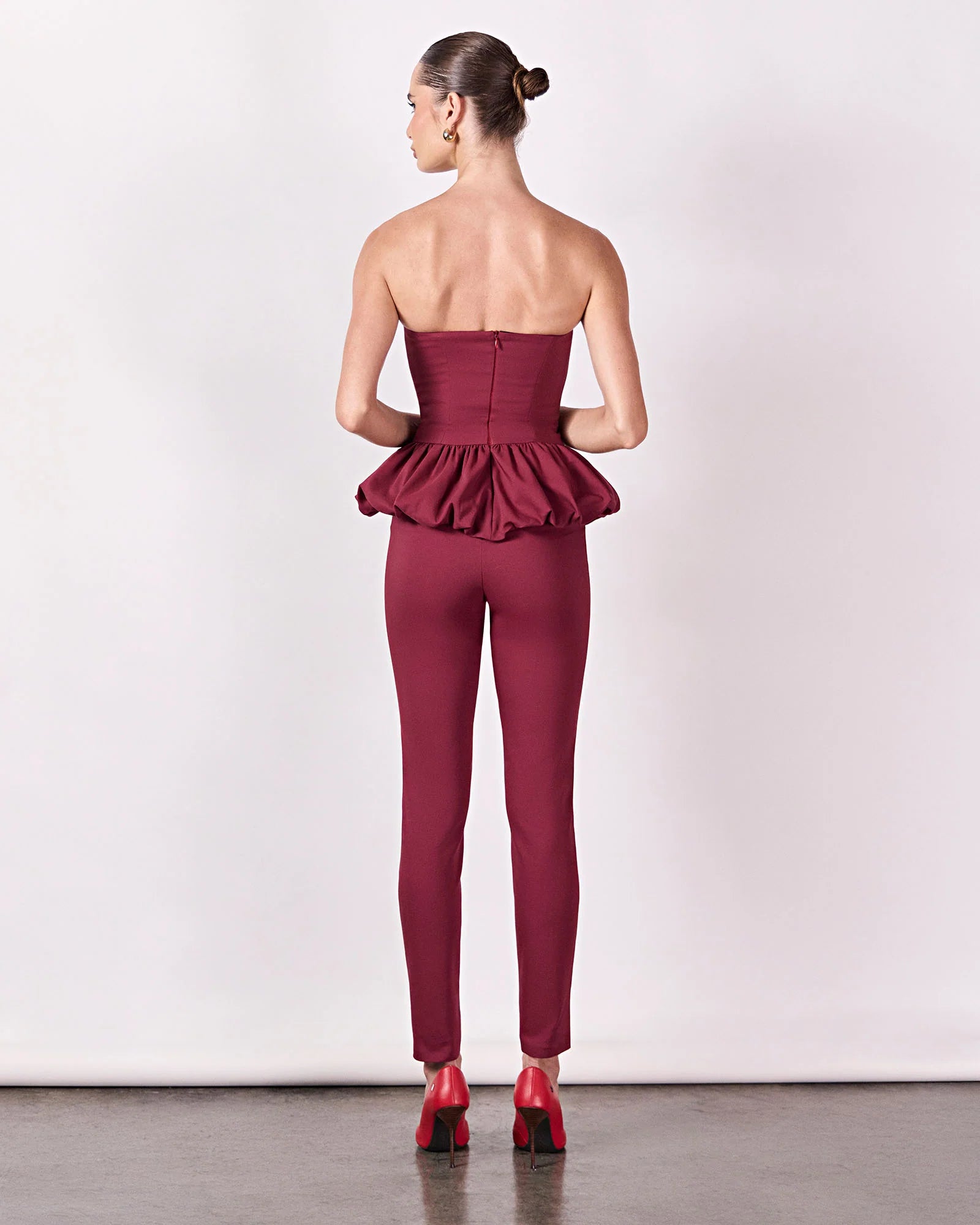 HL CAULE PANTS - WINE