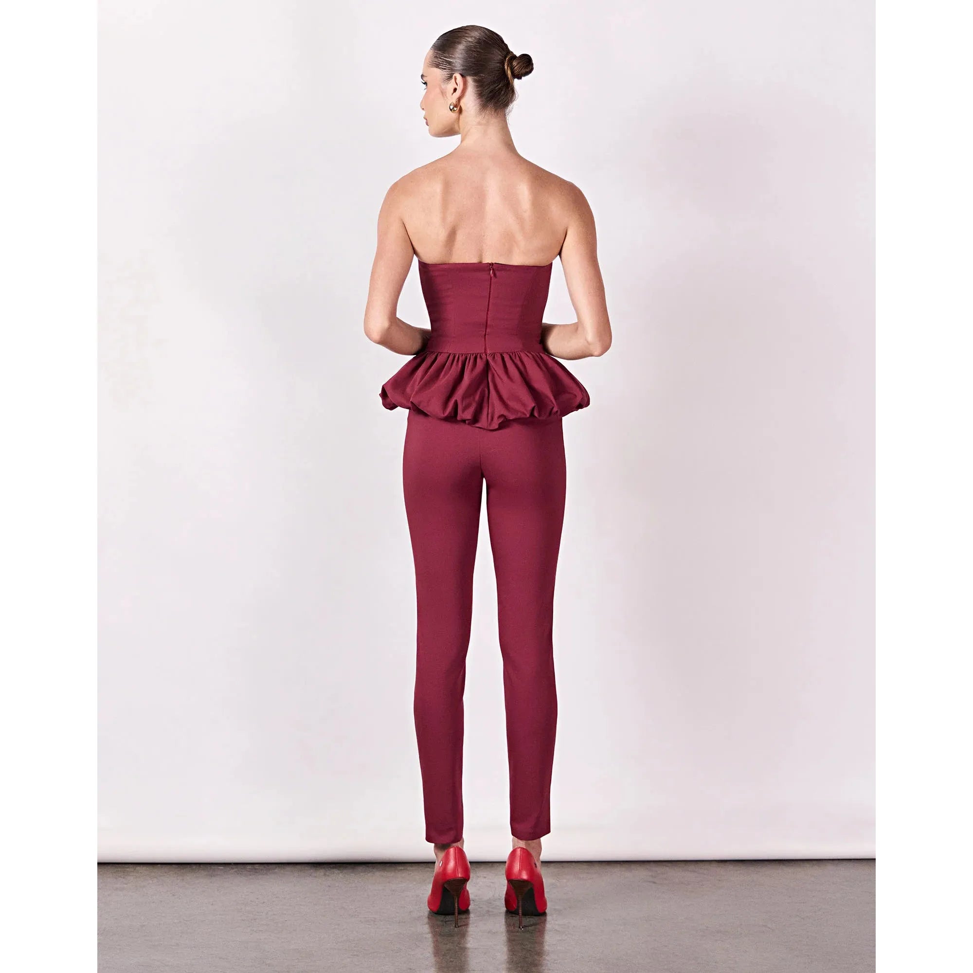 HL CAULE PANTS - WINE