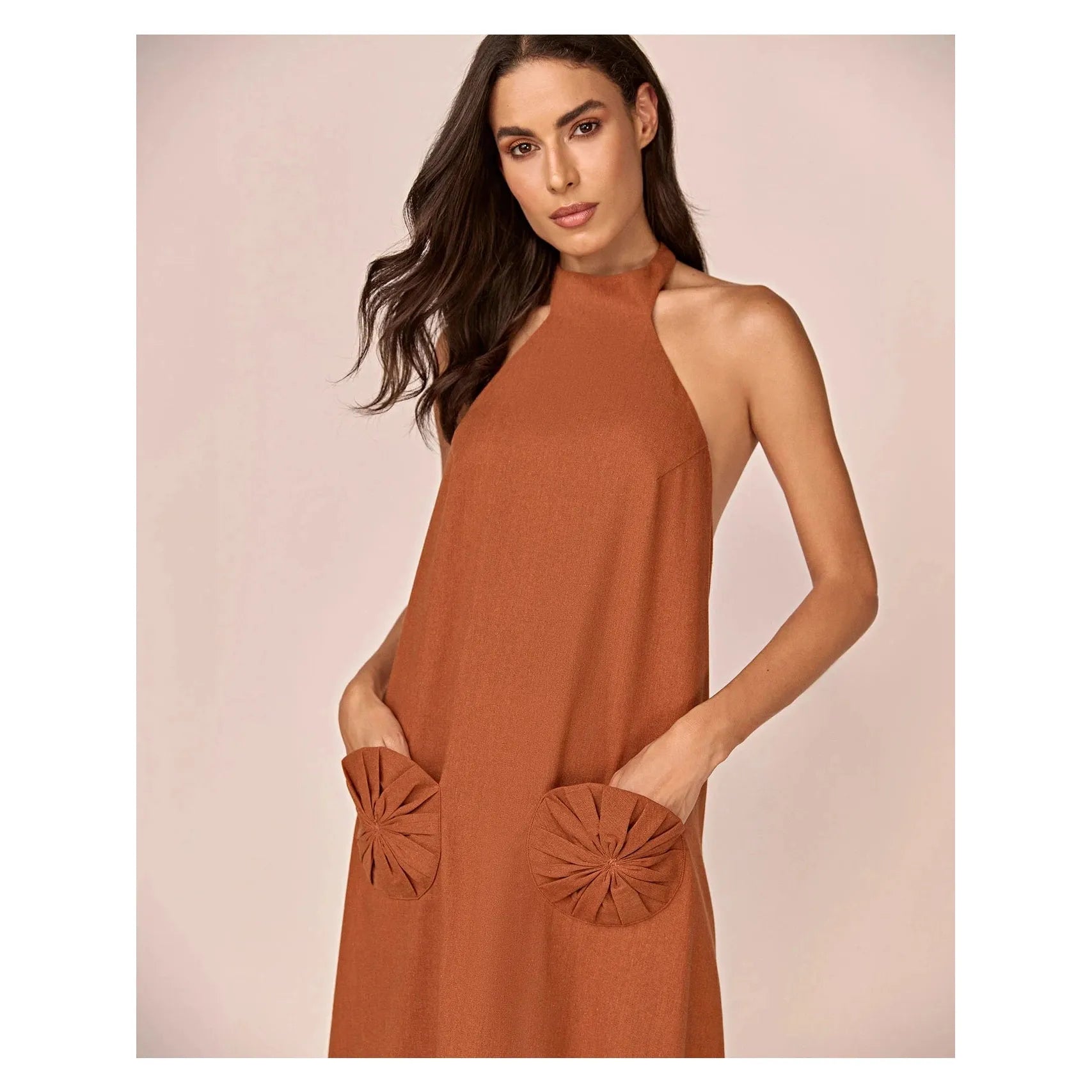 HL DAHLIA LONG DRESS