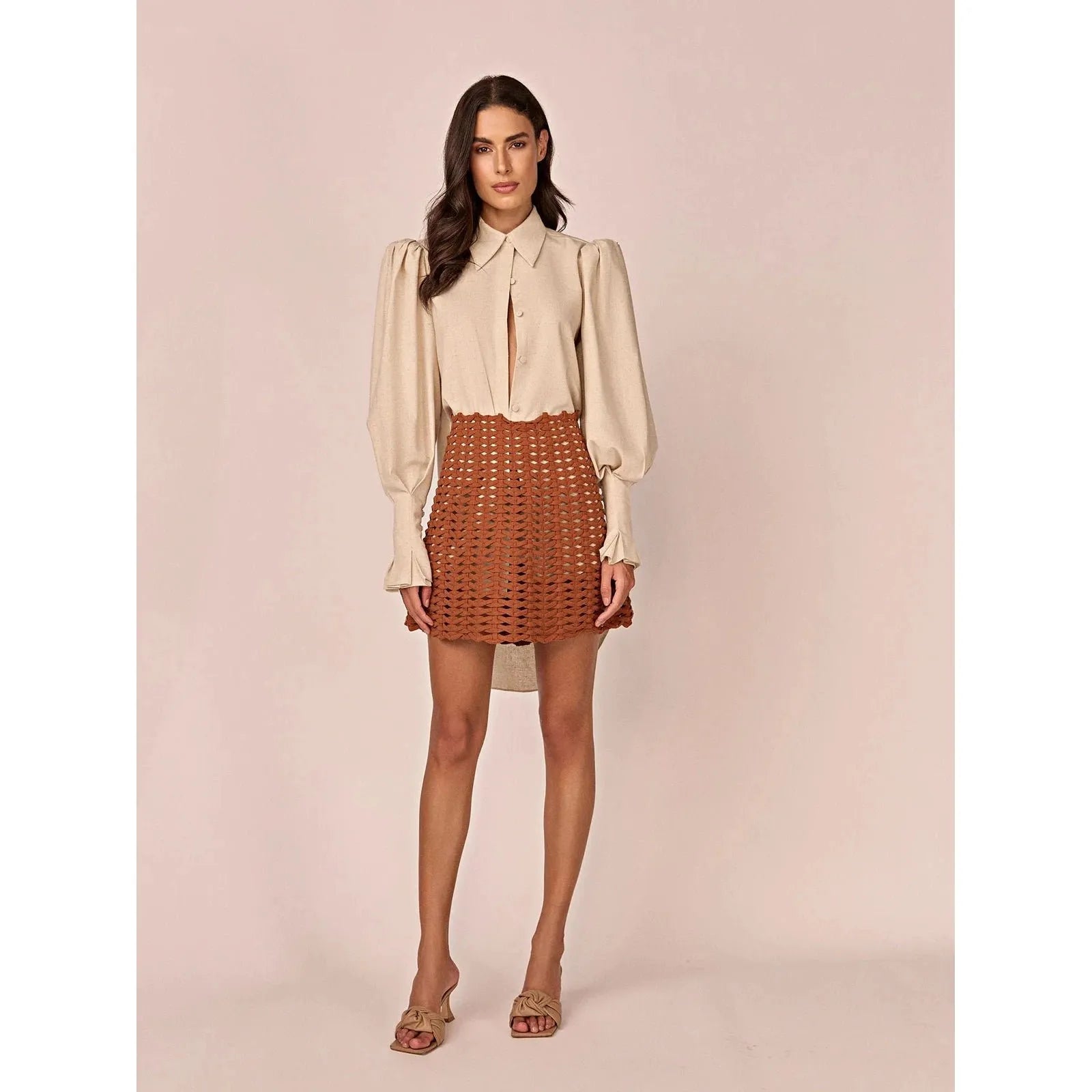 HL CAMISA TERRA - NATURAL
