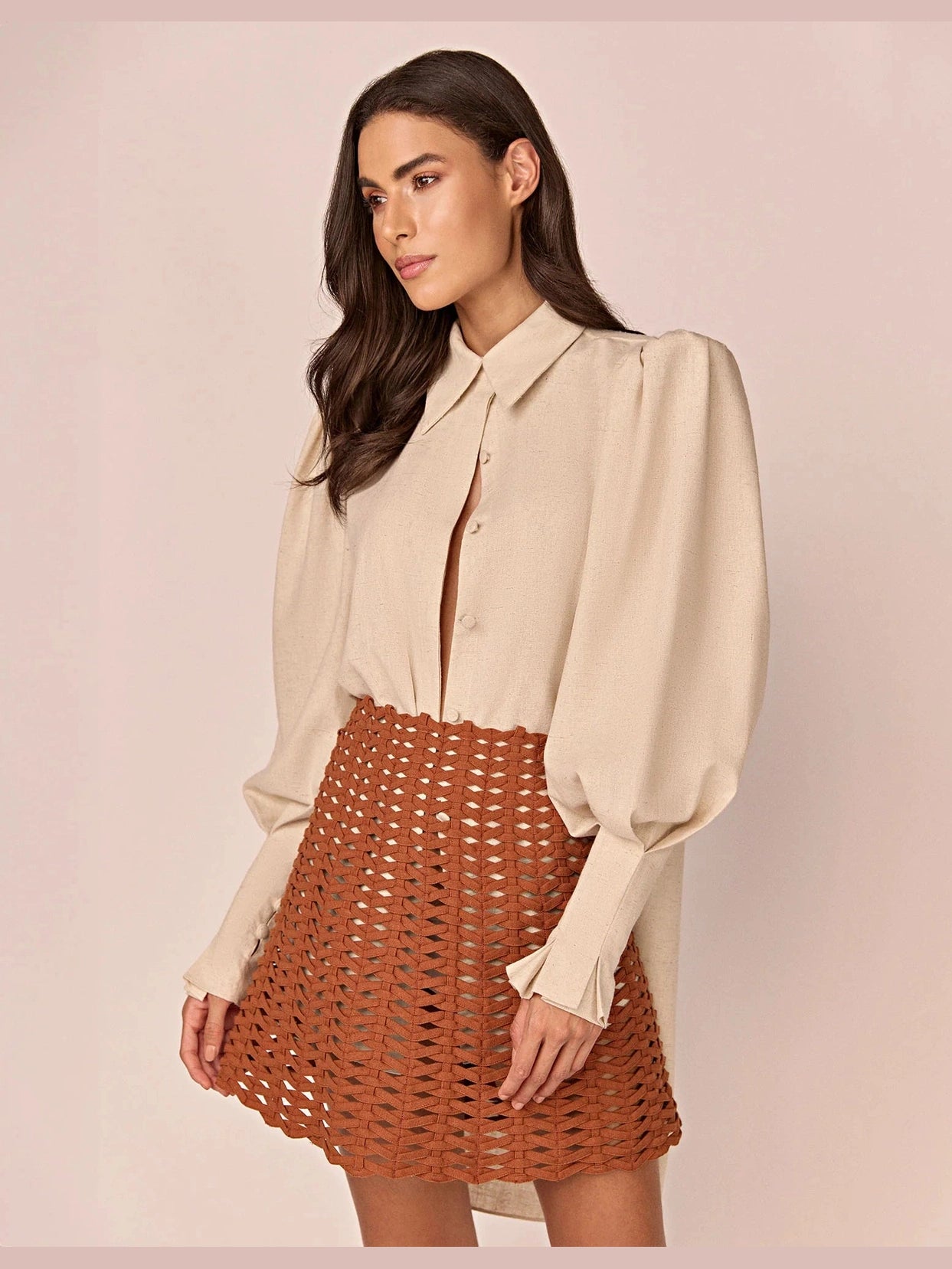 HL CAMISA TERRA - NATURAL