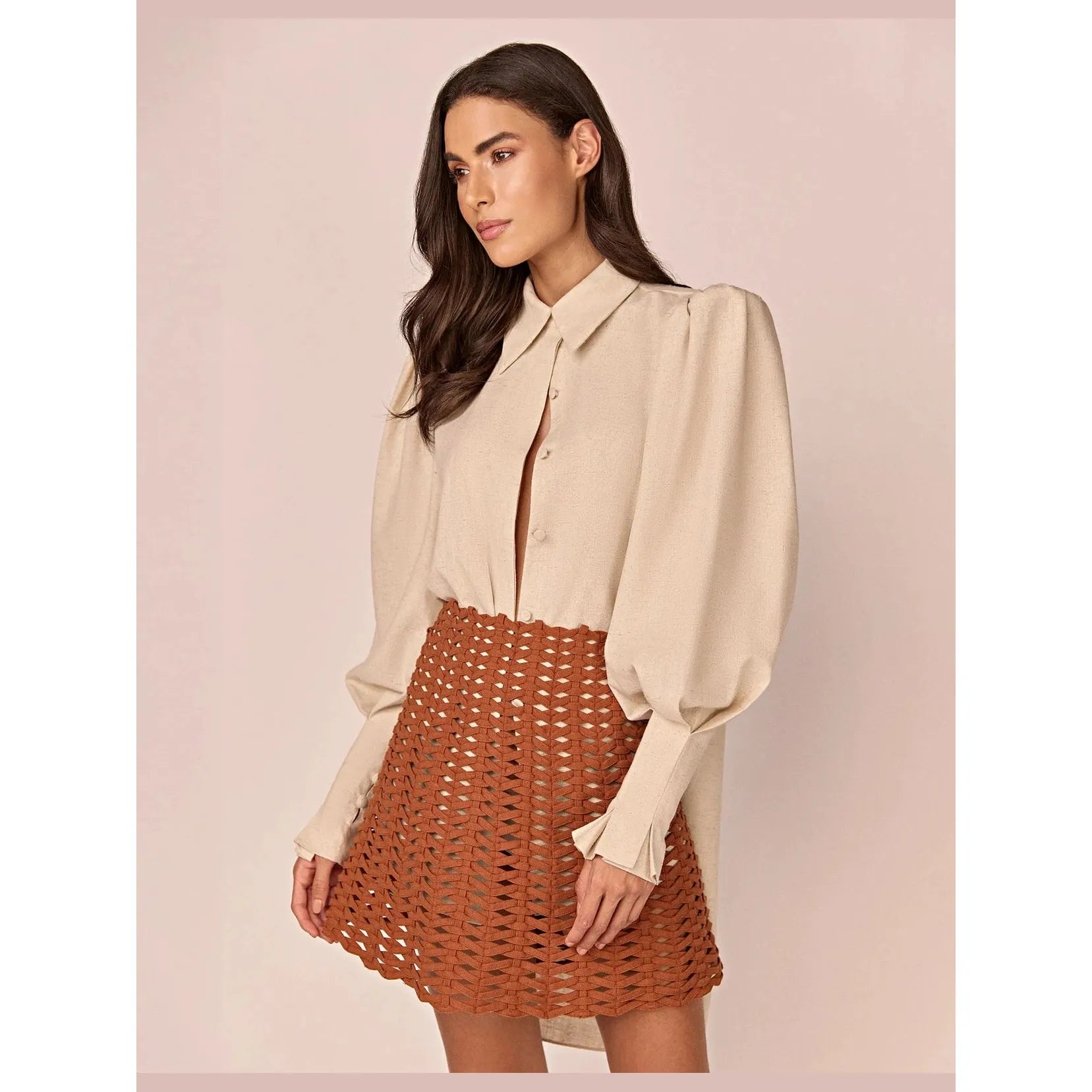 HL CAMISA TERRA - NATURAL