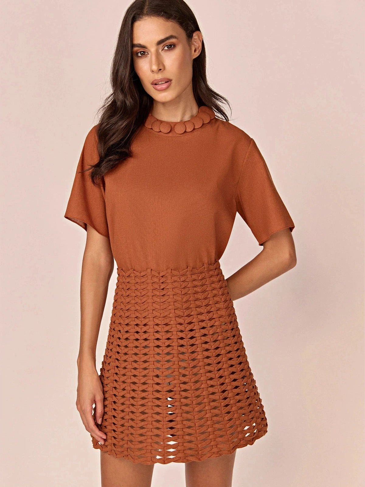 HL CESTARIA SKIRT BROWN