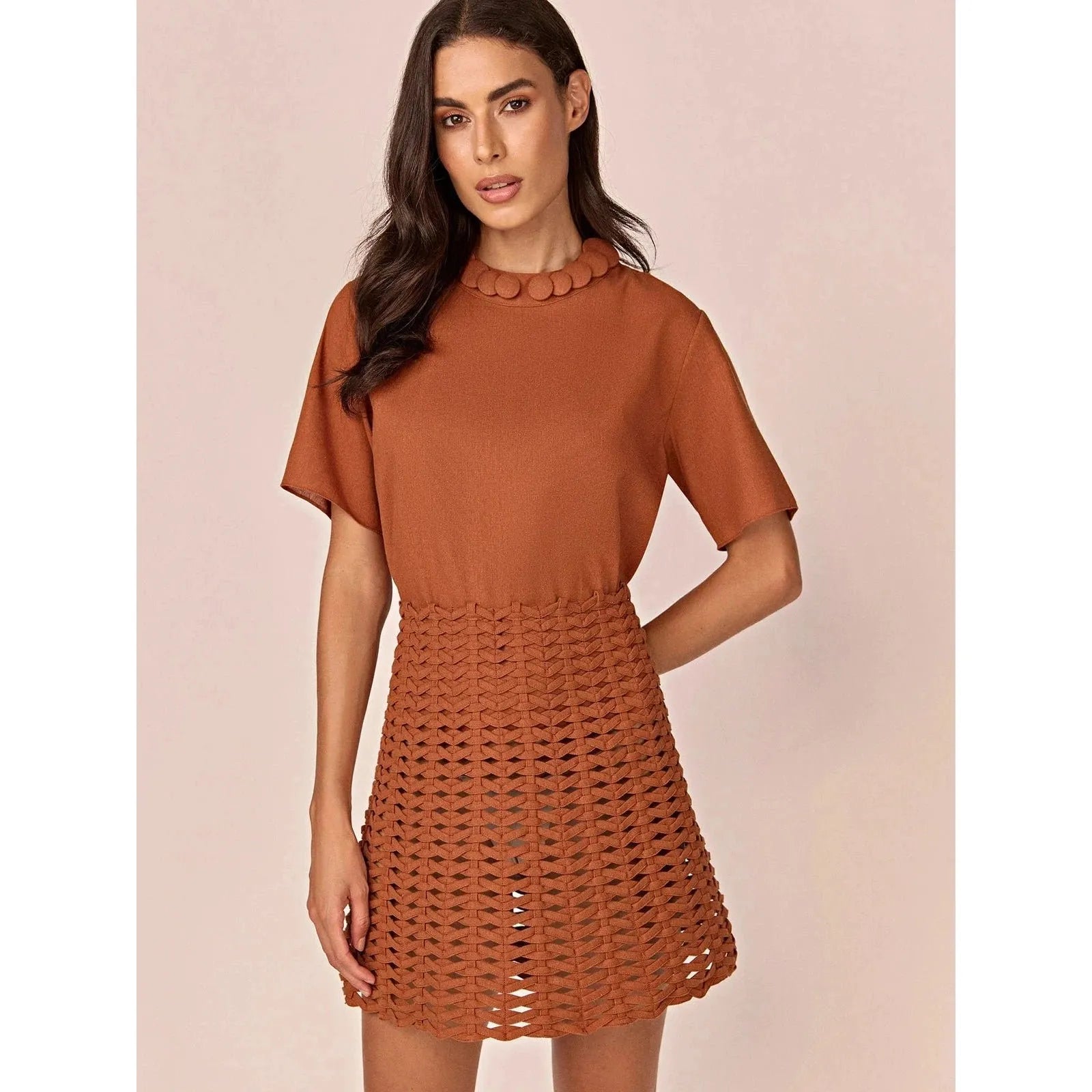 HL CESTARIA SKIRT BROWN