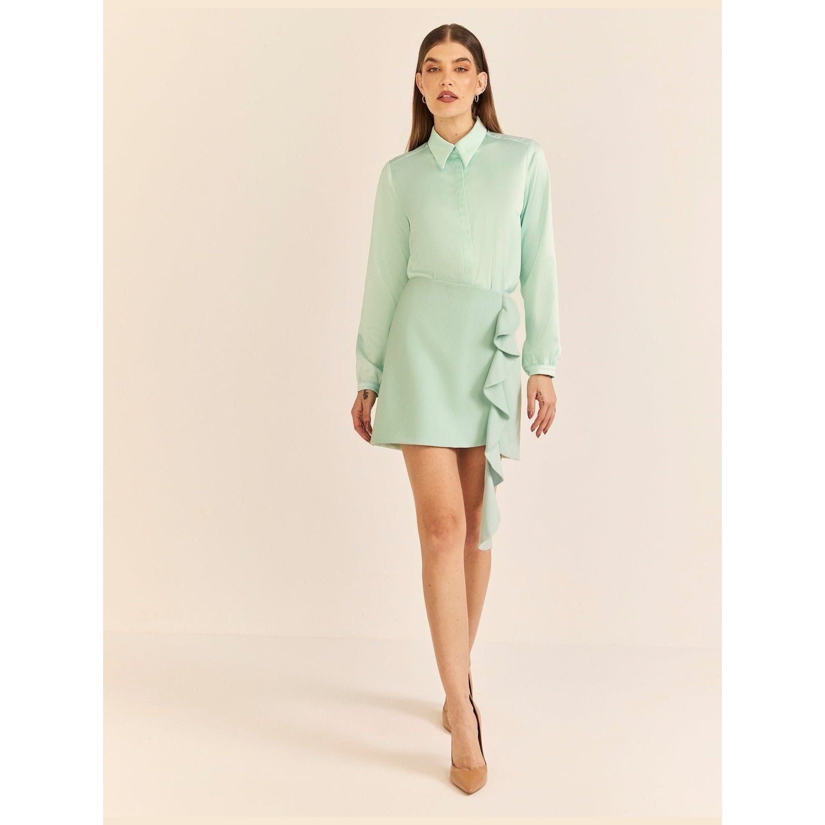 HL CASCATA SKIRT MINT