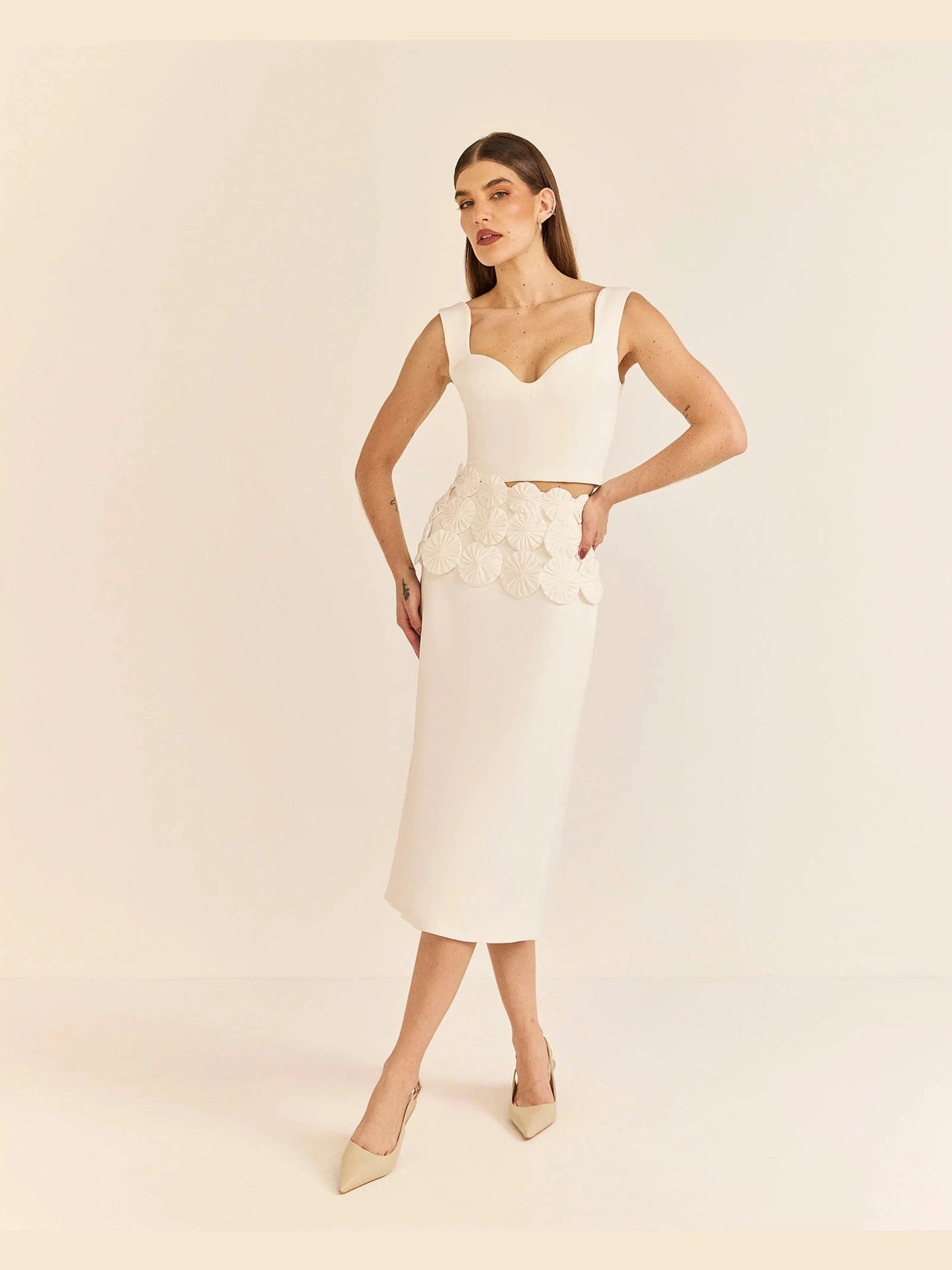 HL CROPPED FALESIAS WHITE