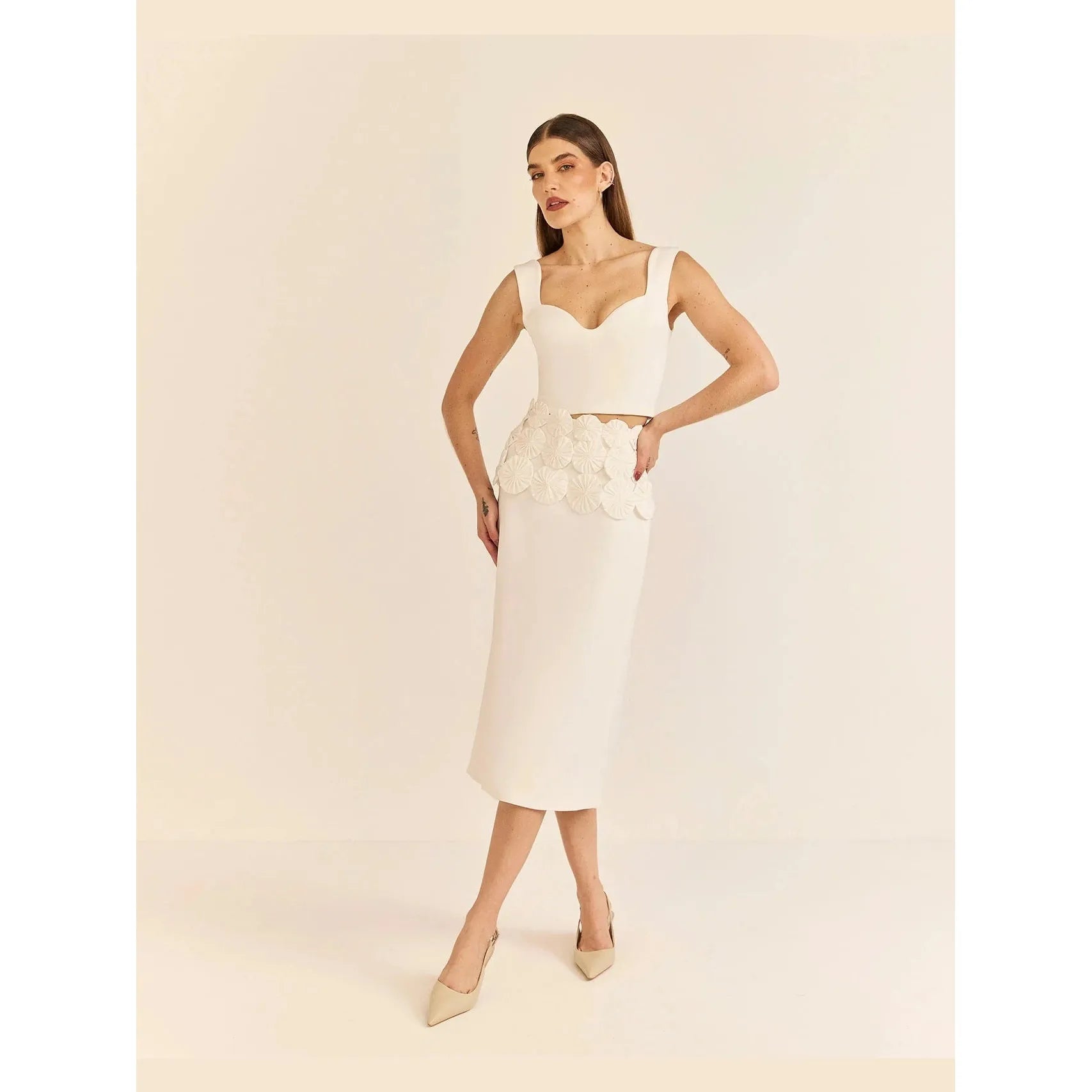 HL CROPPED FALESIAS WHITE