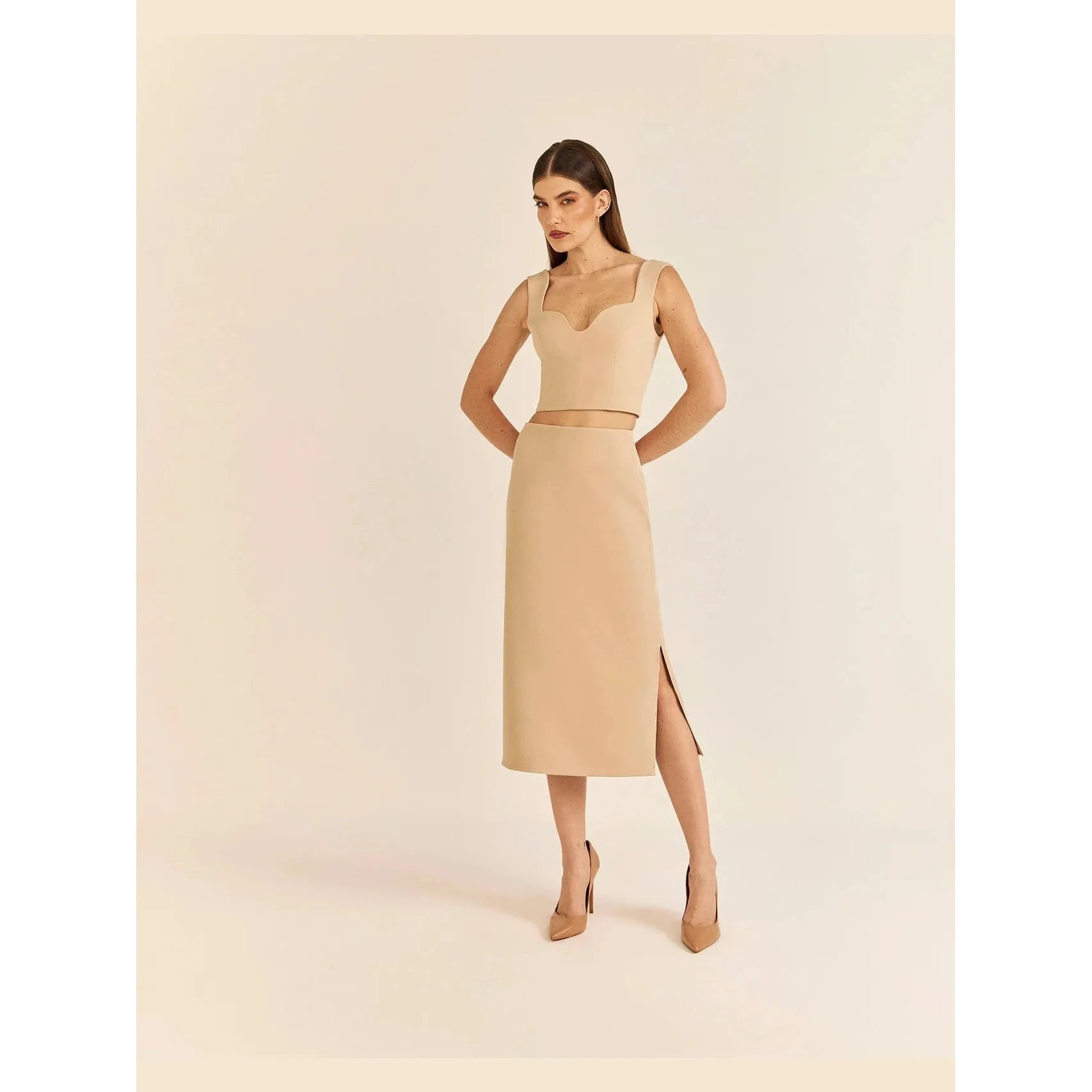 HL CROPPED FALESIAS BEIGE