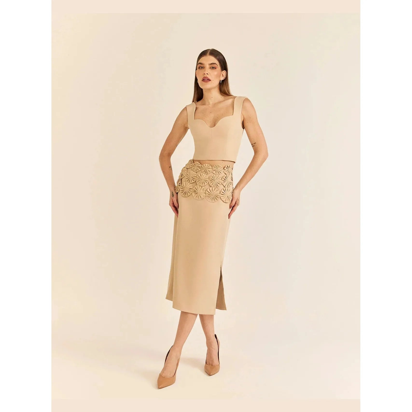 HL CROPPED FALESIAS BEIGE