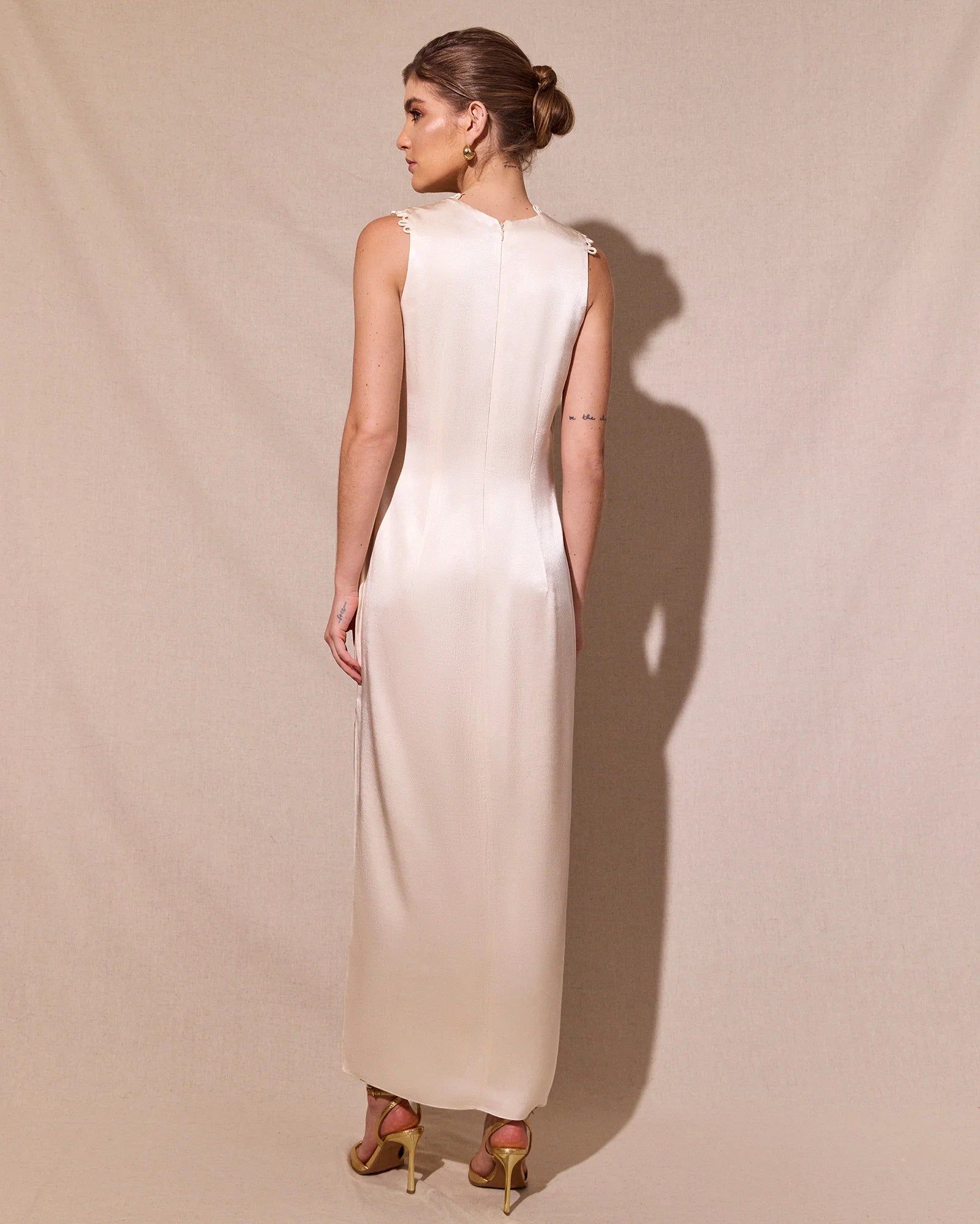 HL ROLOTES SATIN DRESS
