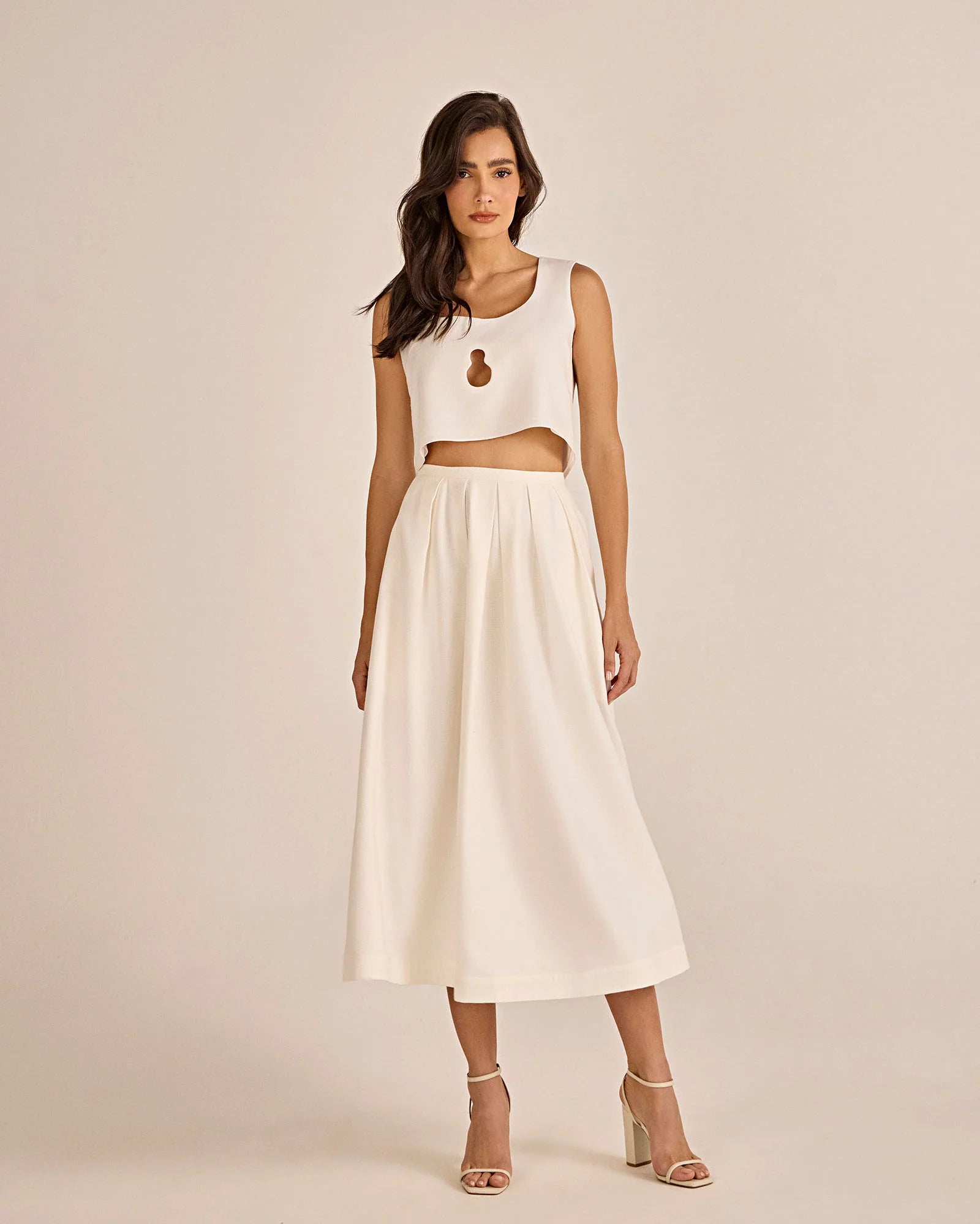 HL PREGAS SKIRT WHITE