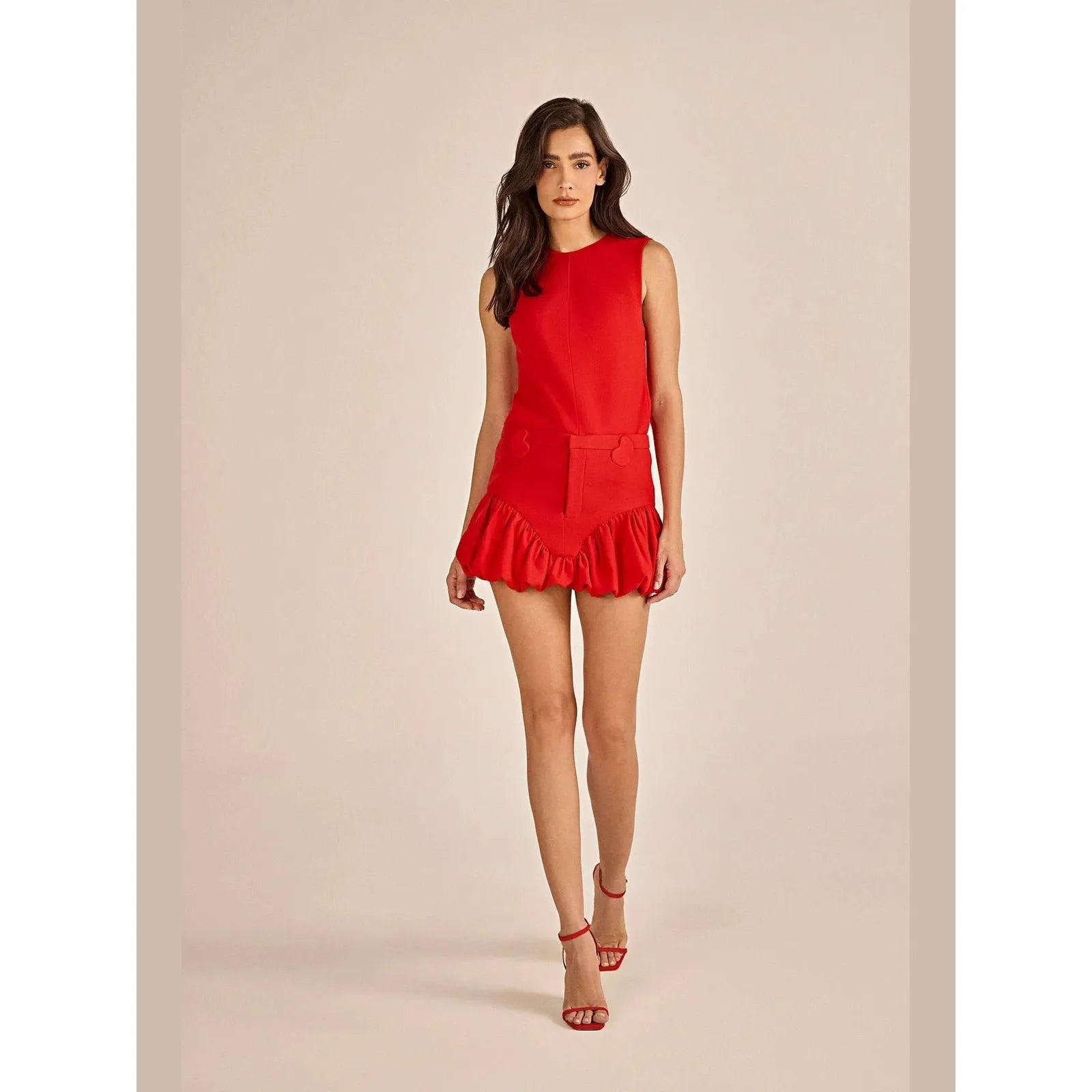 HL MATURI BLOUSE RED