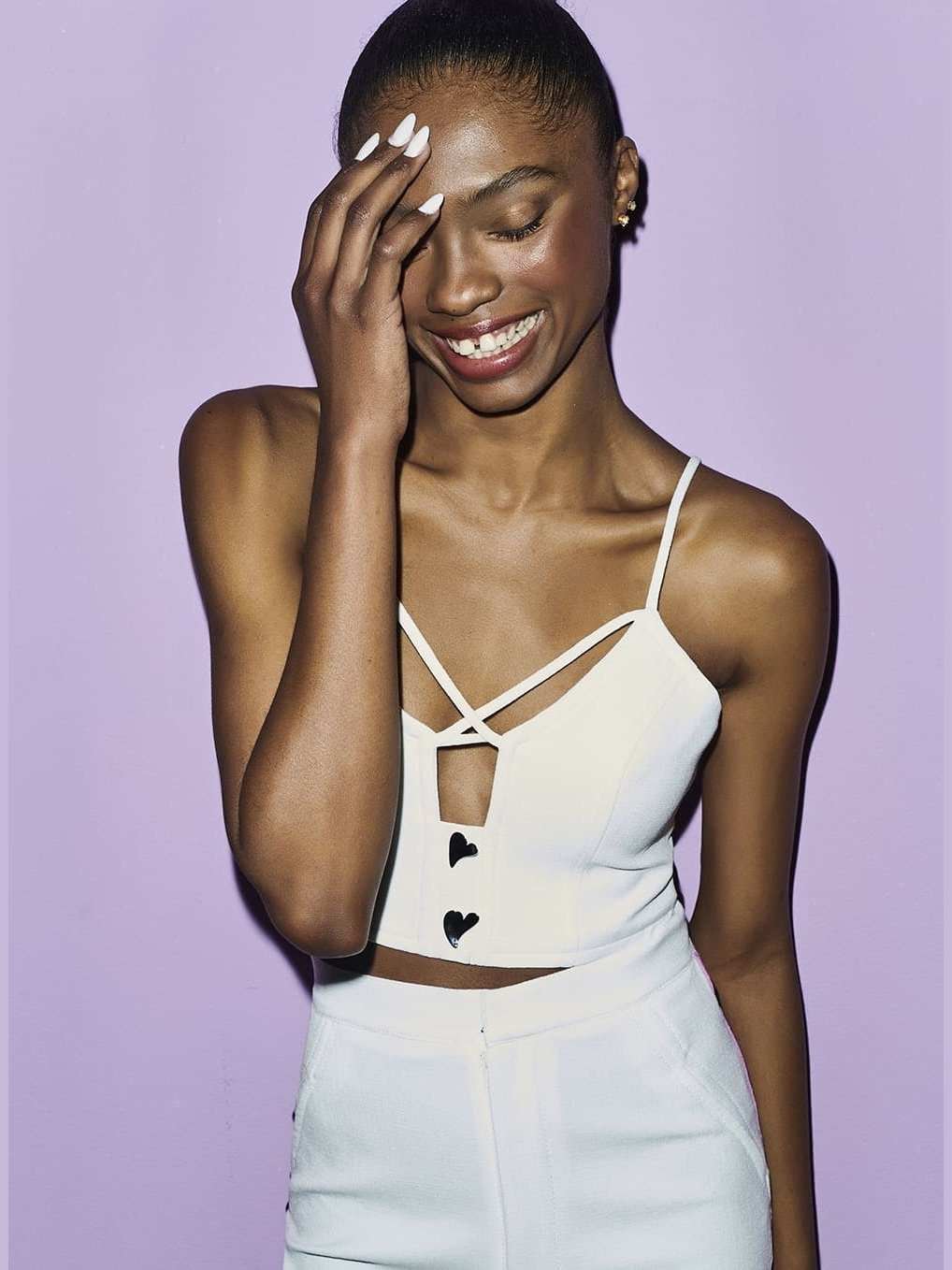 SC Heart Bi-color Two Piece Set