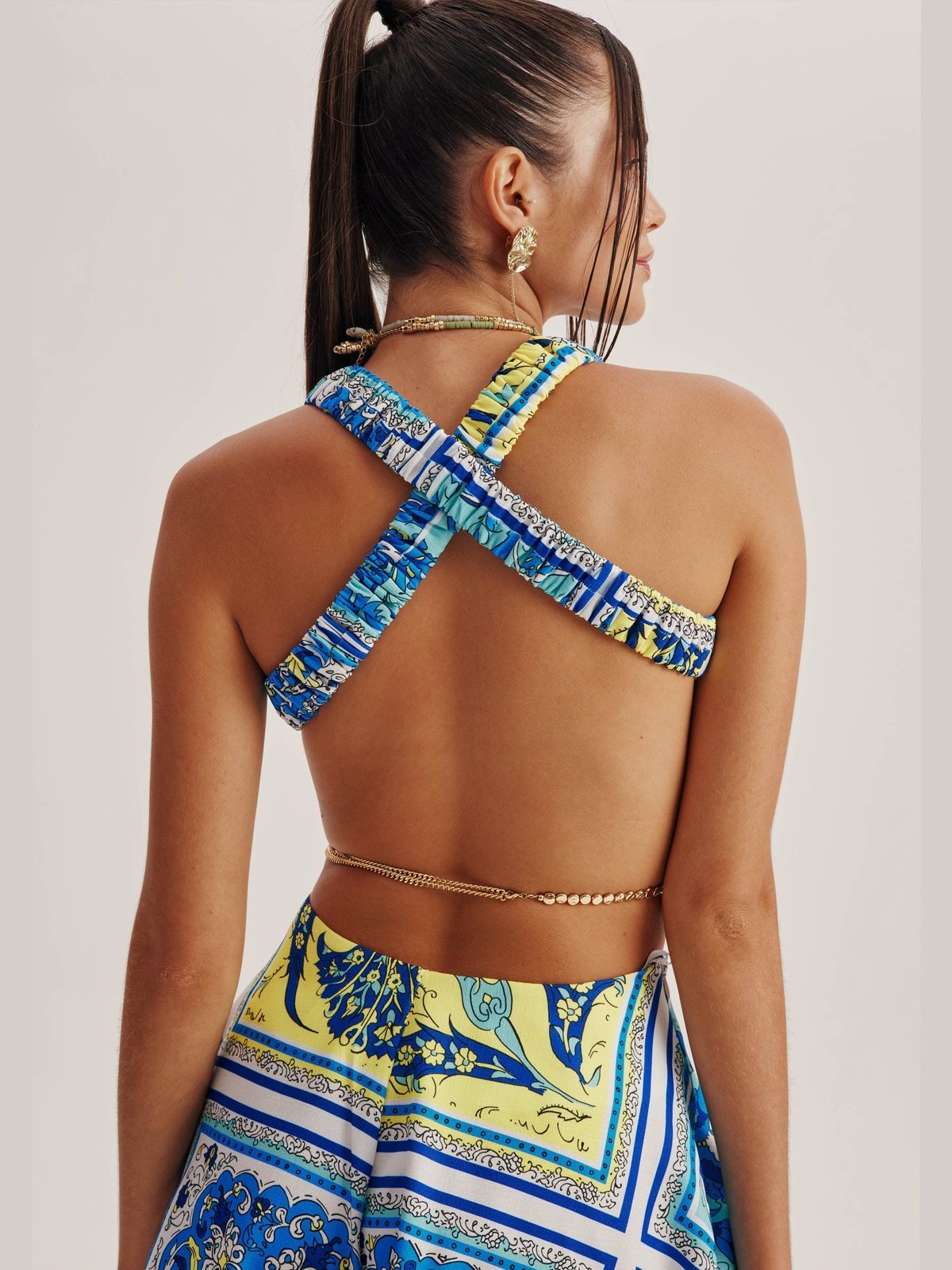 AMAR Cut Out Romper