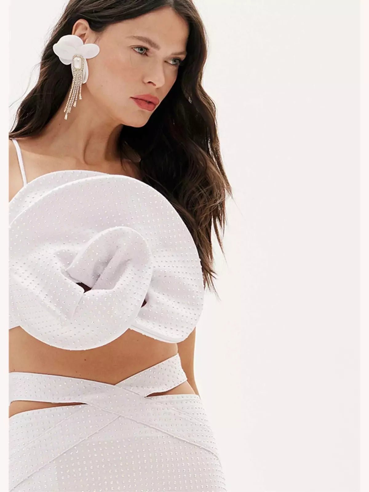 Amar Flower Cropped Top