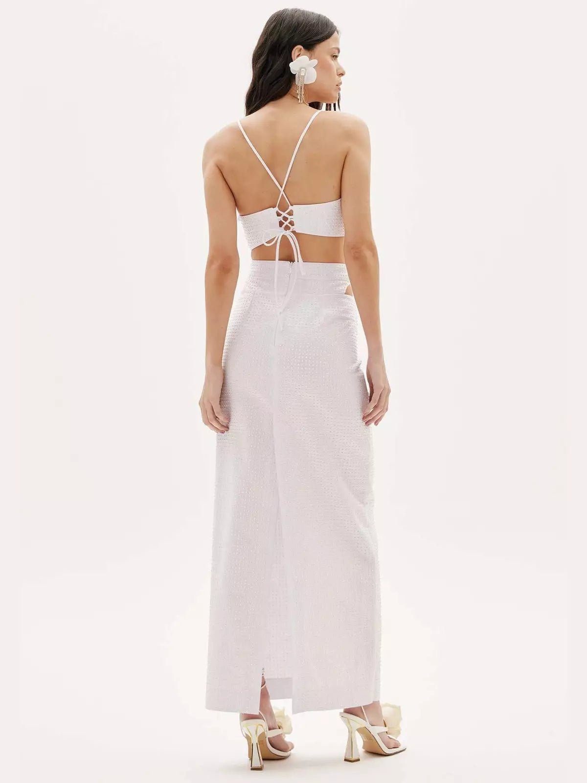 Amar Flower Cropped Top