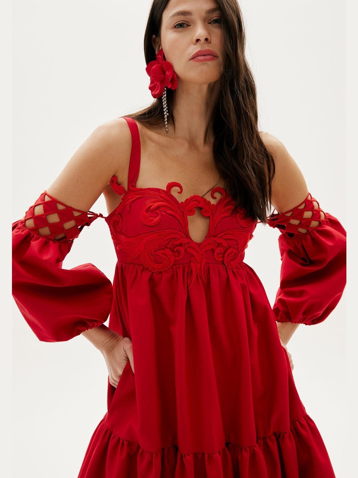 Amar Ara Red Dress