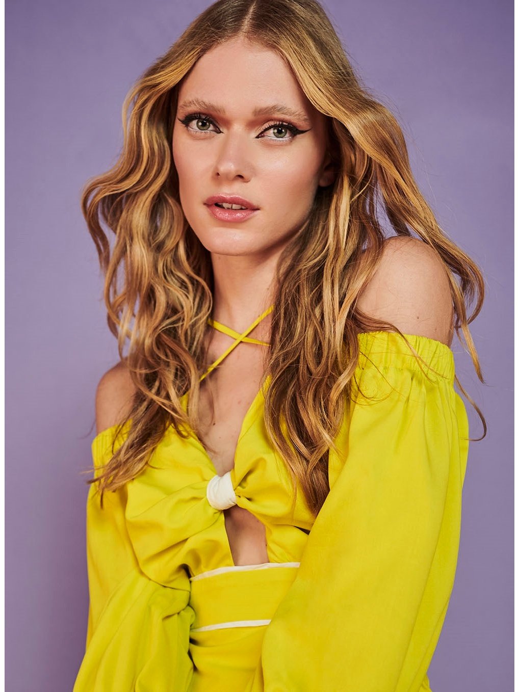 Shoulder to Shoulder Midi Neon
