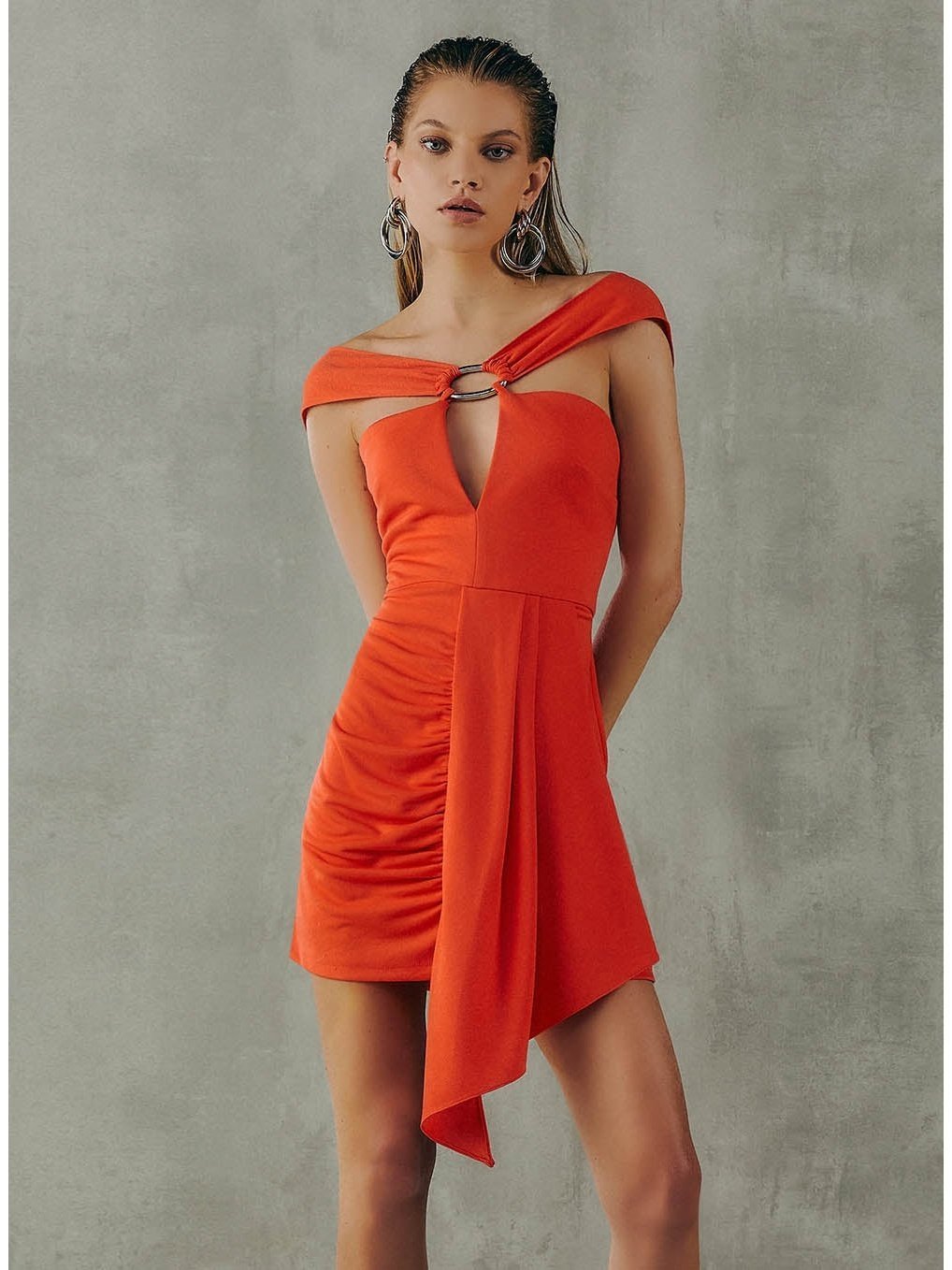 S Club Coral Mini Dress
