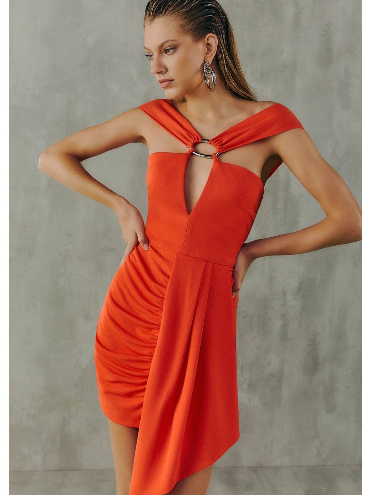 S Club Coral Mini Dress