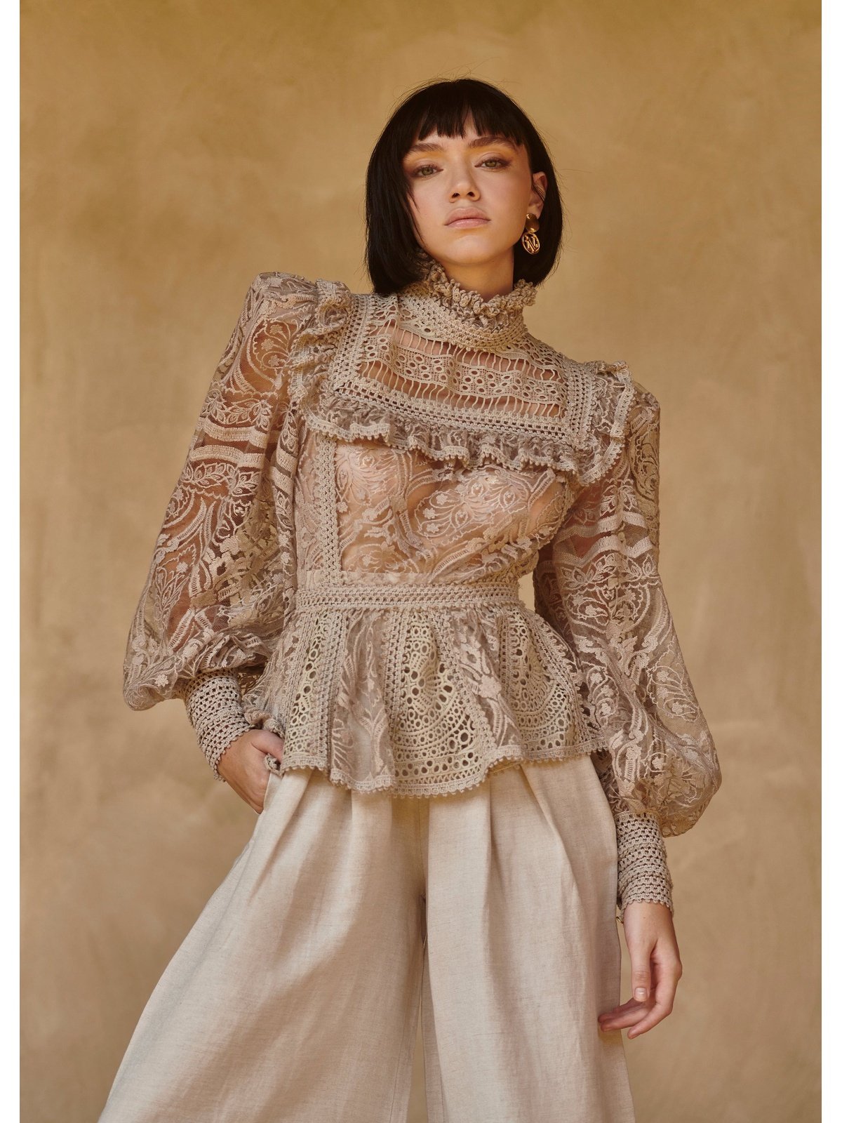 LN Giupure Lace Blouse