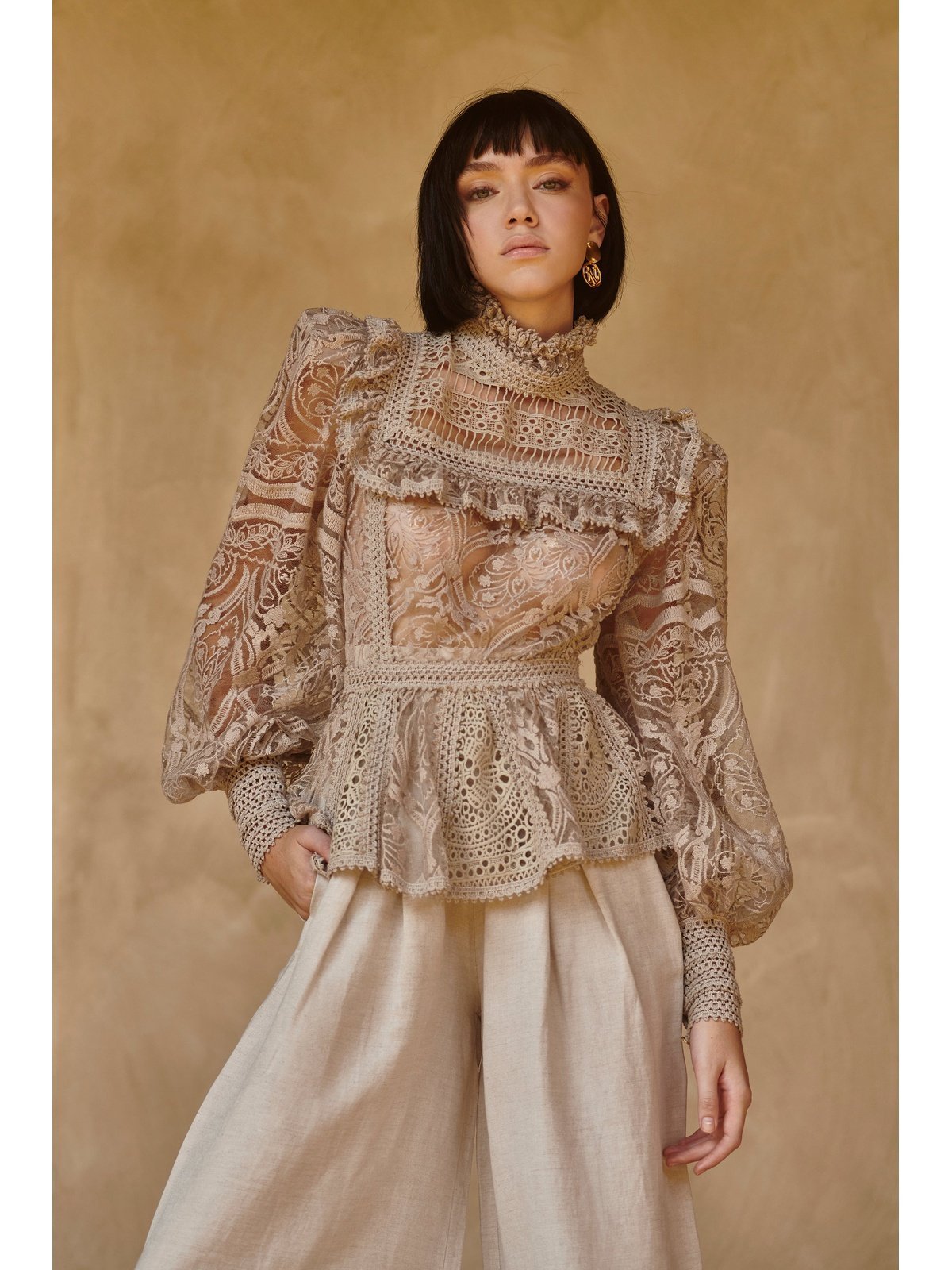 LN Giupure Lace Blouse