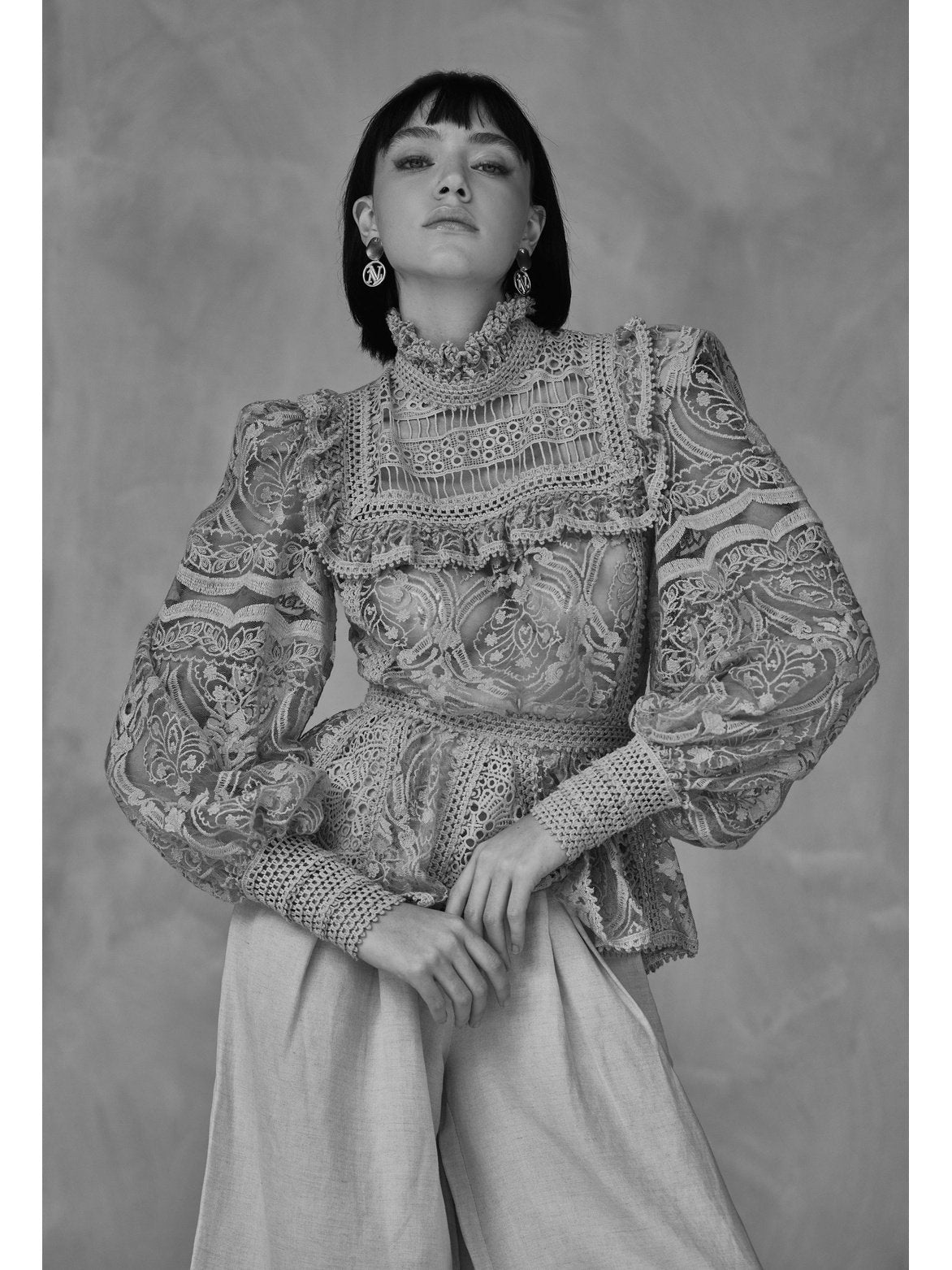 LN Giupure Lace Blouse