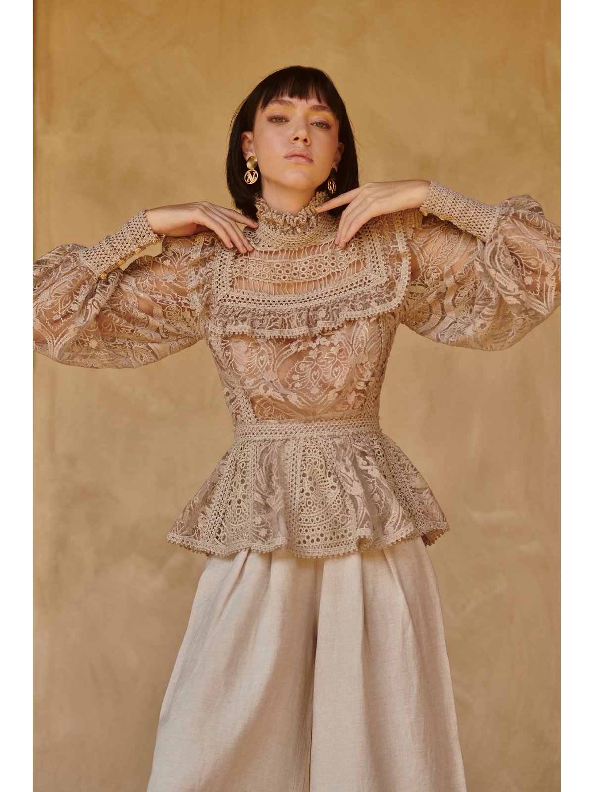 LN Giupure Lace Blouse