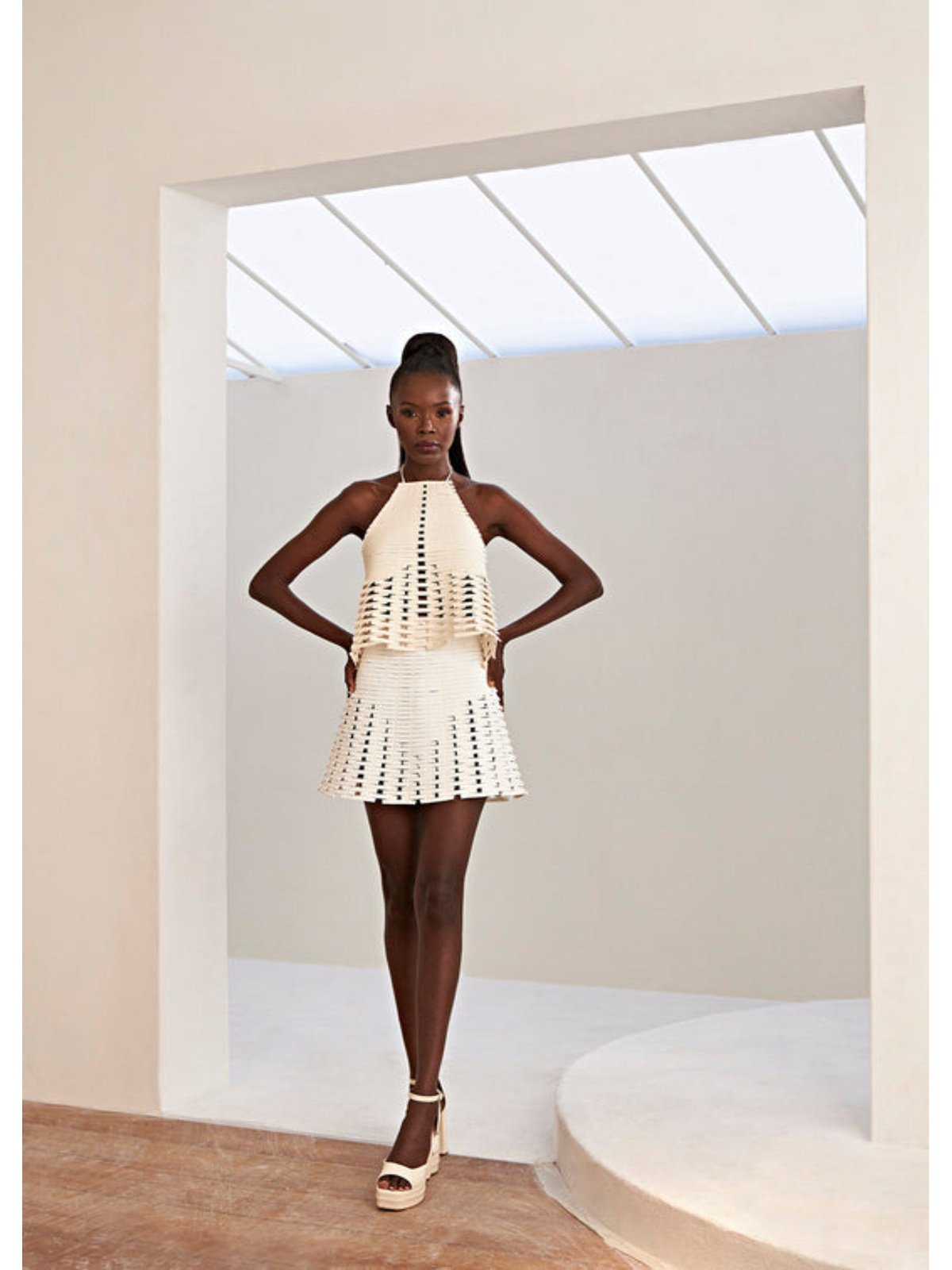 HL Haussman Skirt Off White