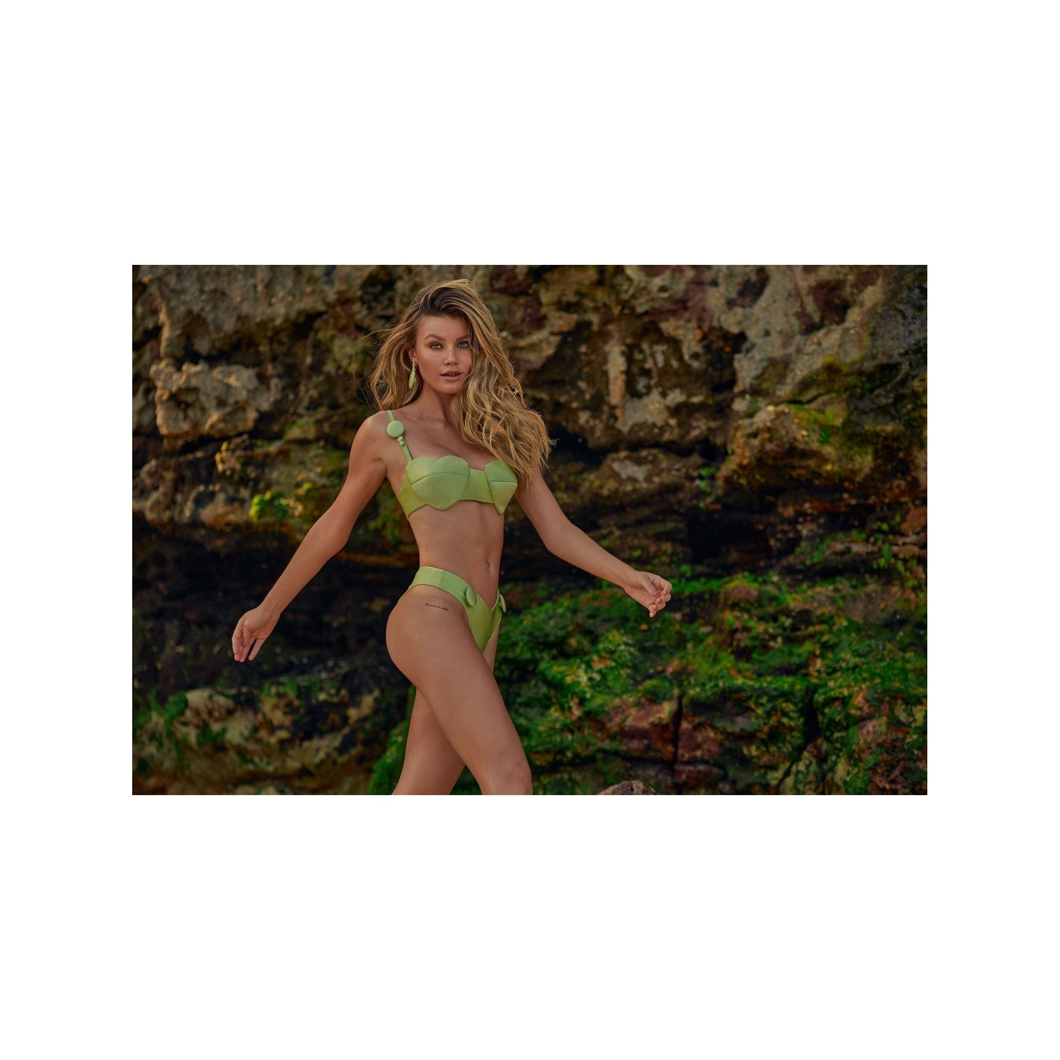 Tarsila Bikini Bottom - Green